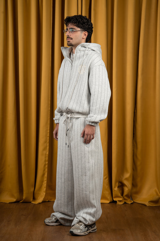 Graphite Striped Sweatpants