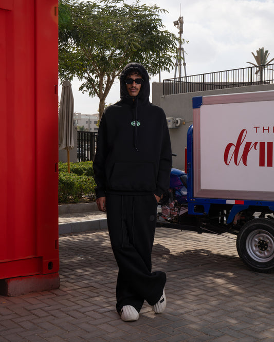 "Lights Out" Black Sweatpants