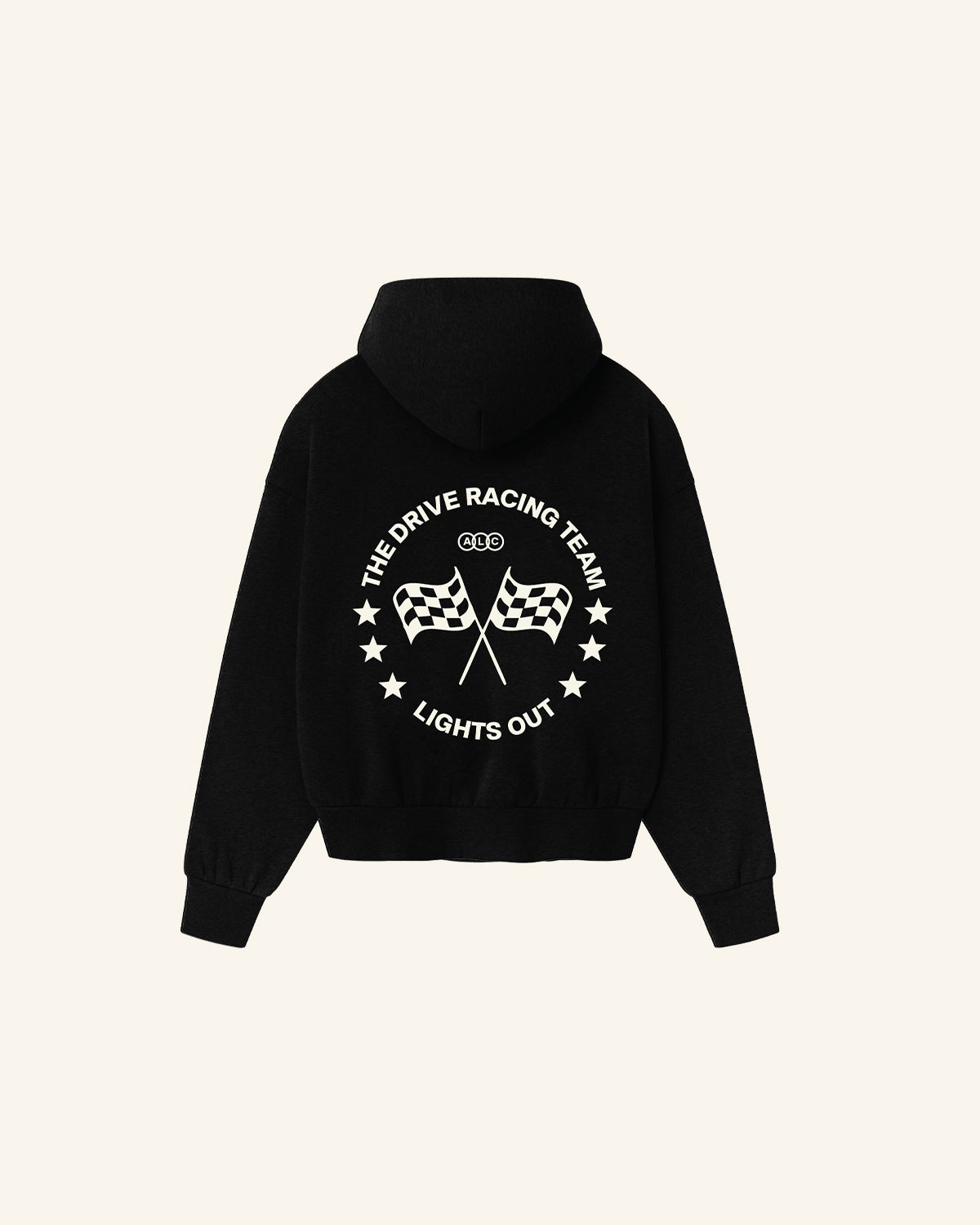 "Lights Out" Black Hoodie