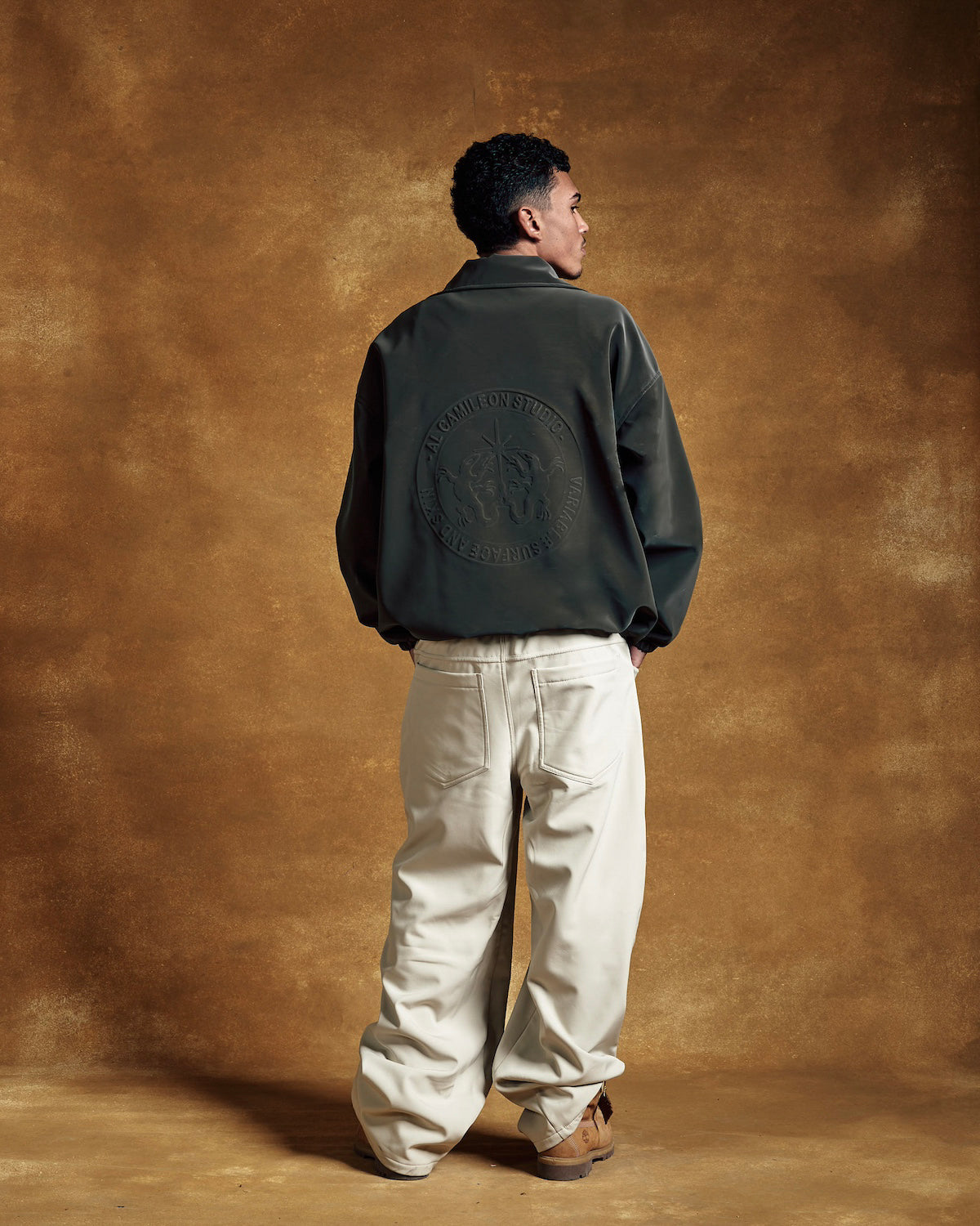 Sheep Trap Embossed Jacket-5