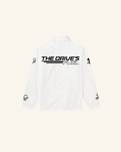 Pitlane Cream Windbreaker