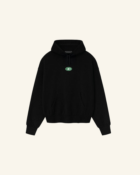 "Lights Out" Black Hoodie