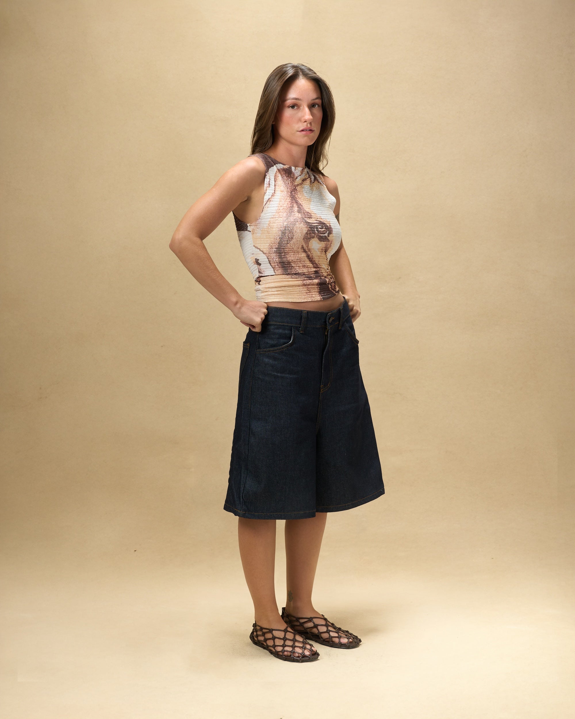 1960 Printed Top-4
