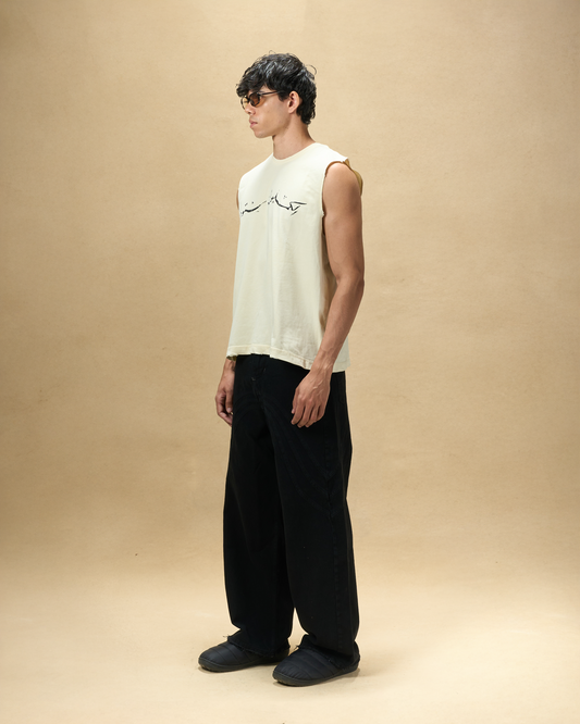 Black Three-Way Denim
