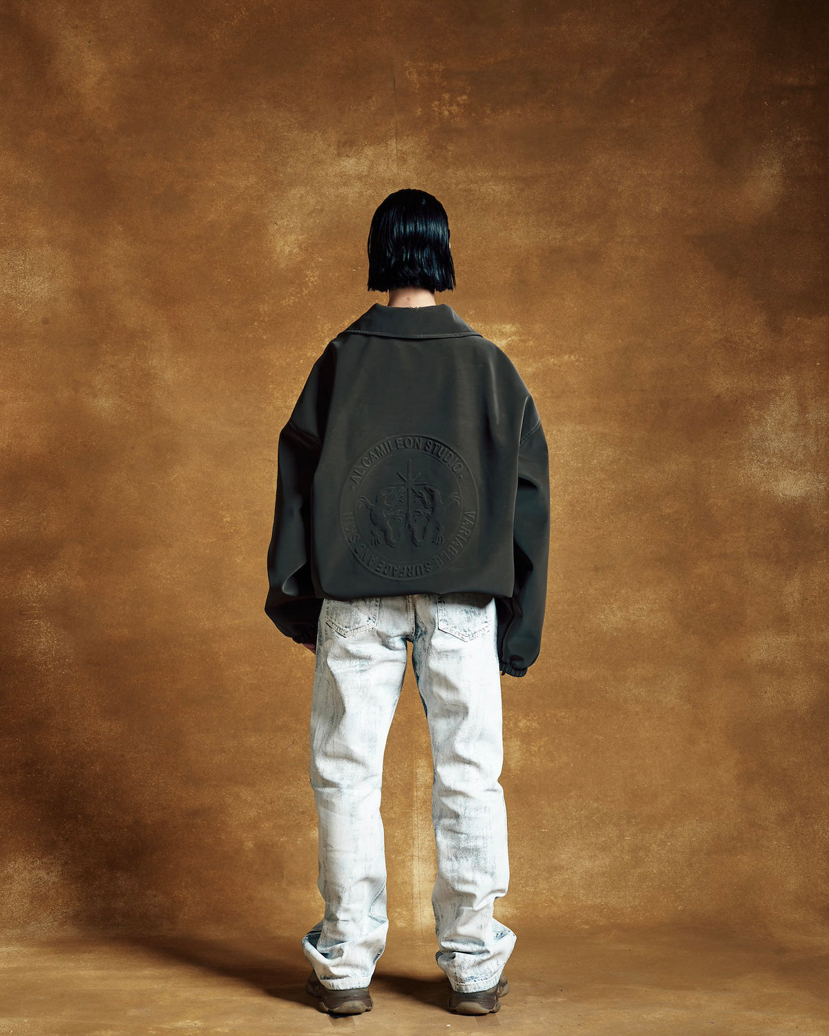 Sheep Trap Embossed Jacket-2