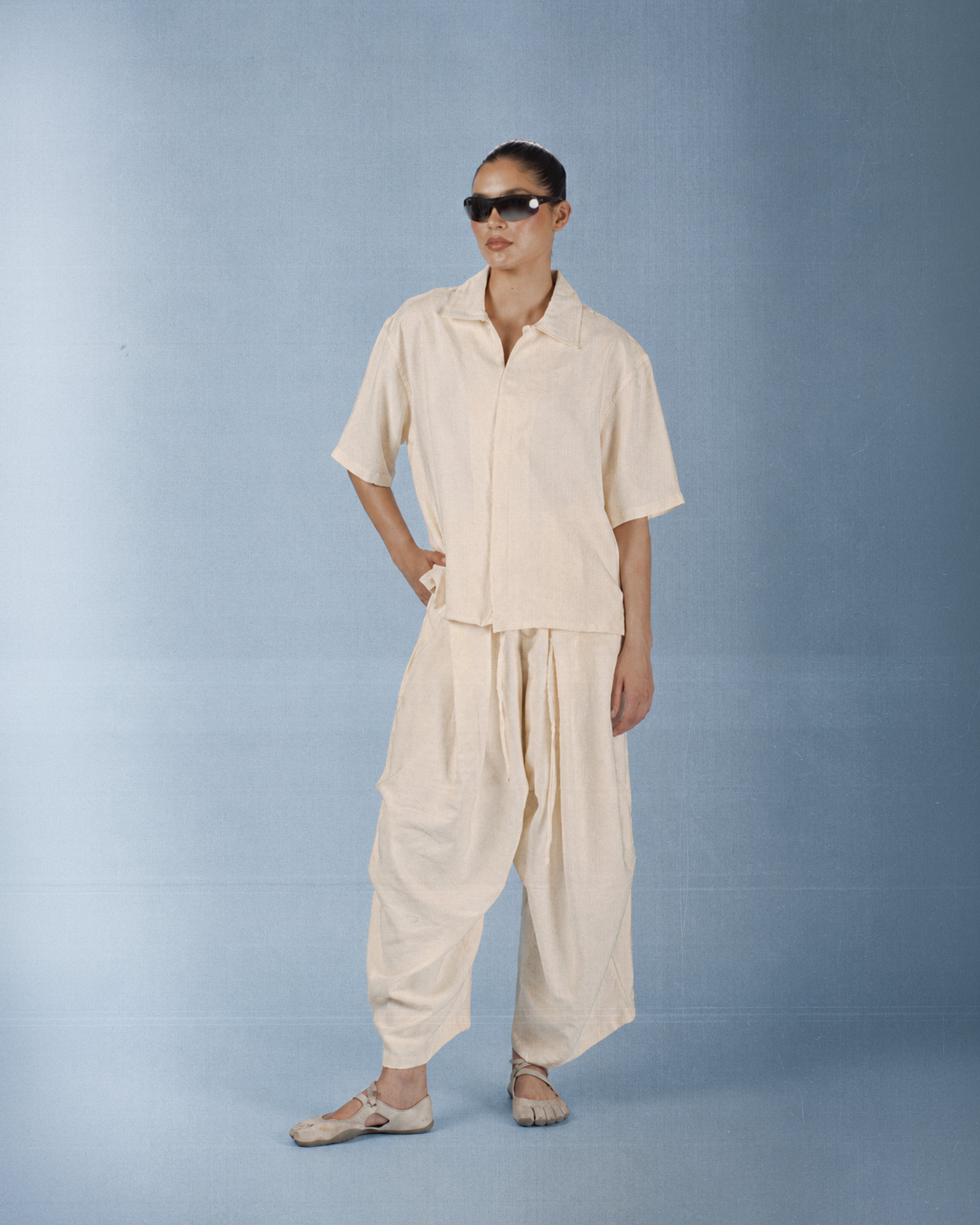 Cream Sandwash Set-2