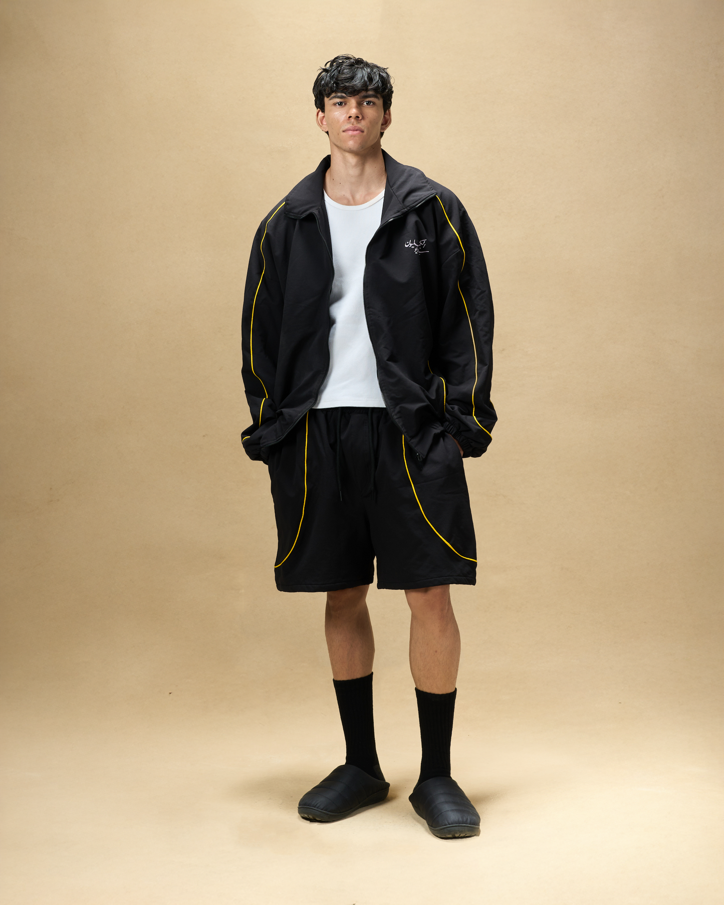 Black Tracksuit Jacket