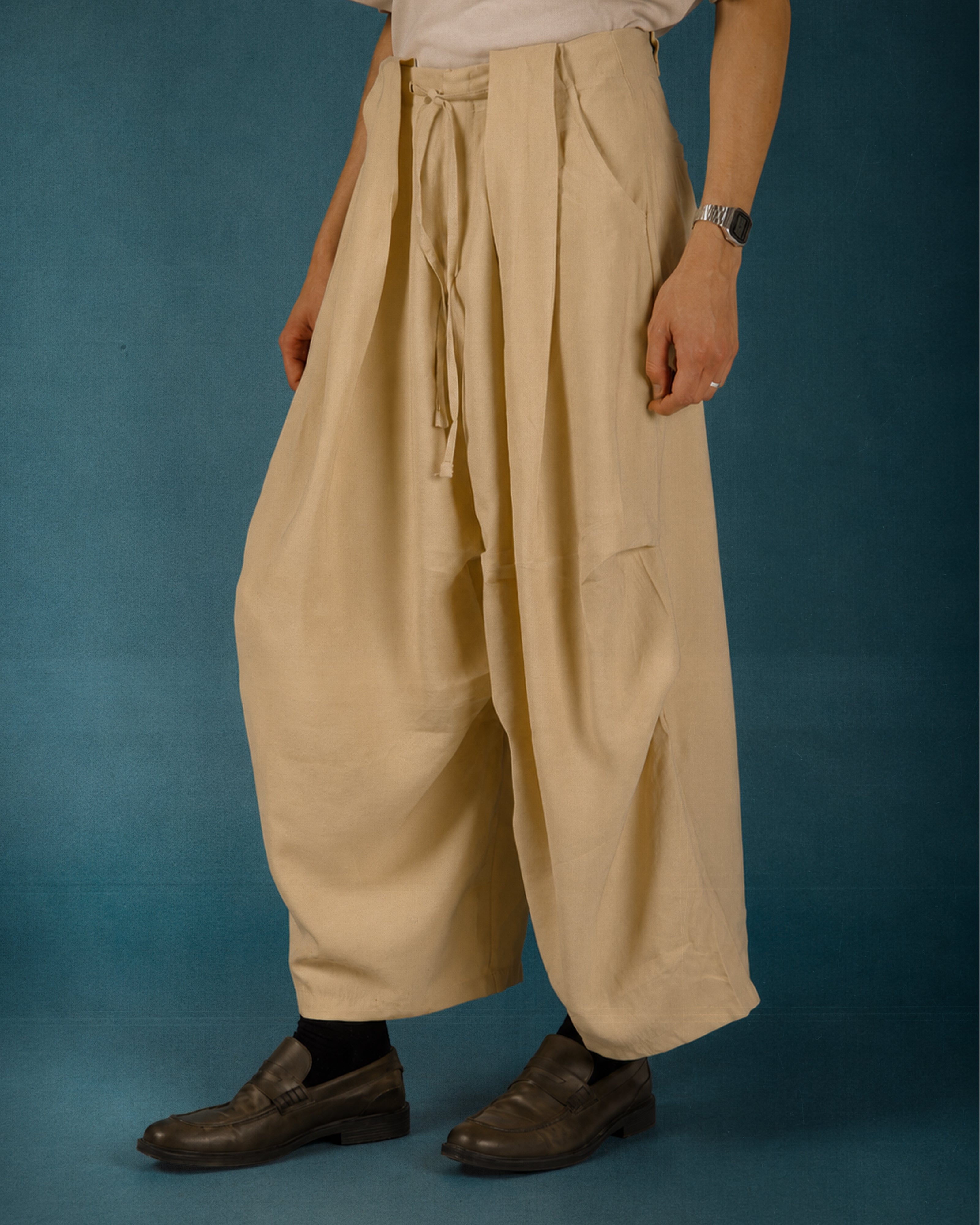 Dune Sandwash Pleated Pants-3