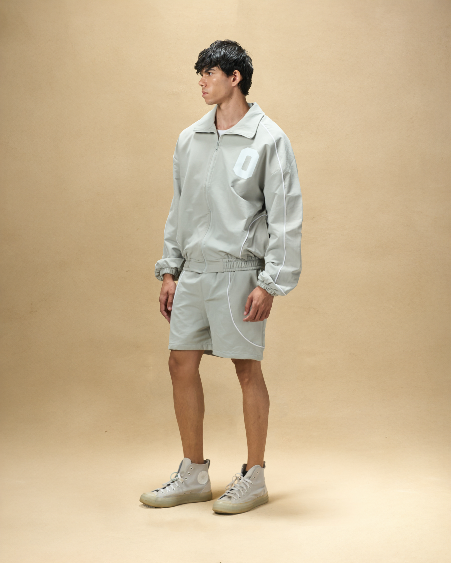 Grey Tracksuit Jacket