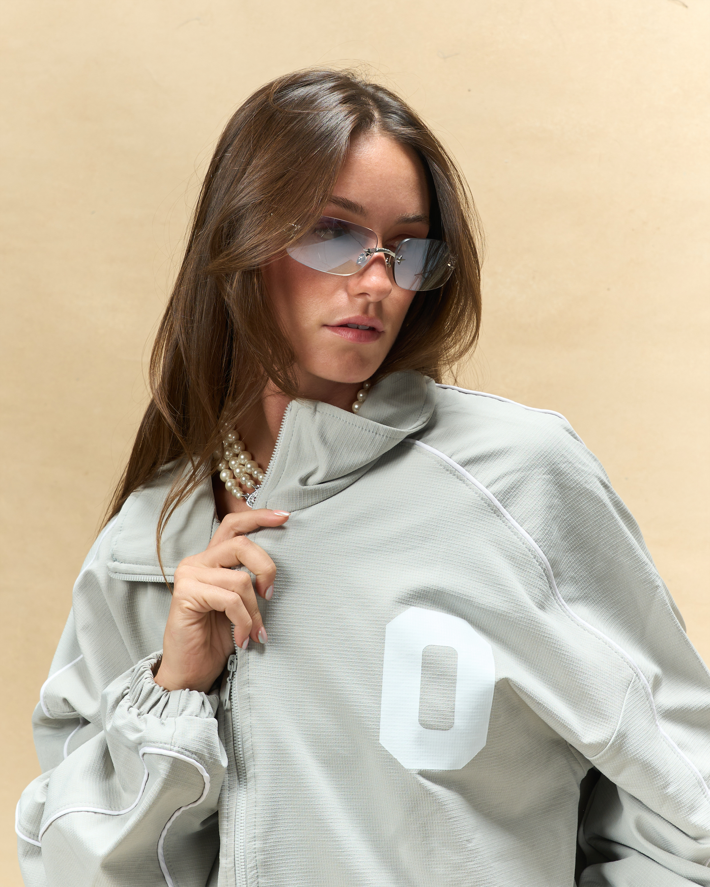 Grey Tracksuit Jacket