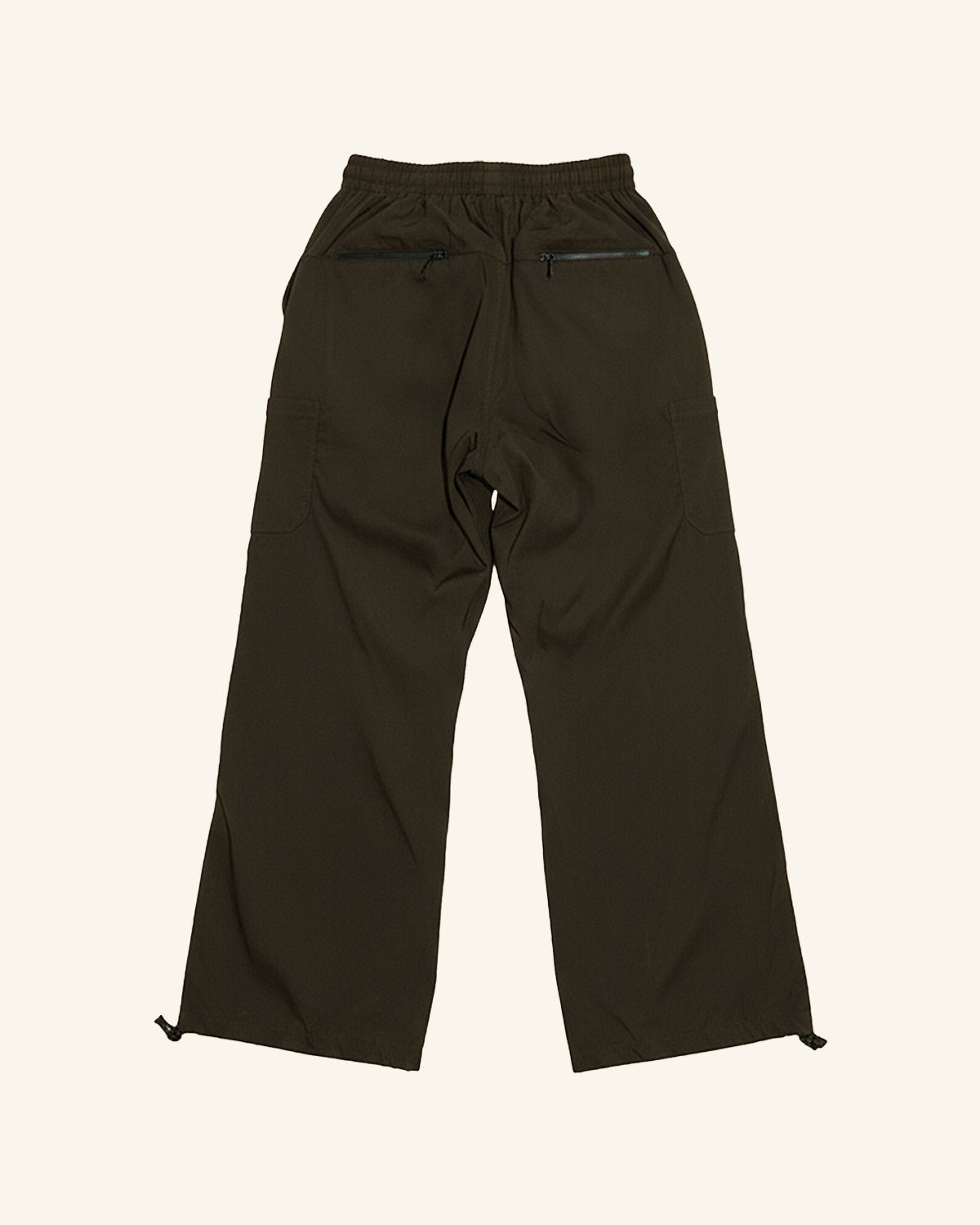 Olive Parachute Cargos-8