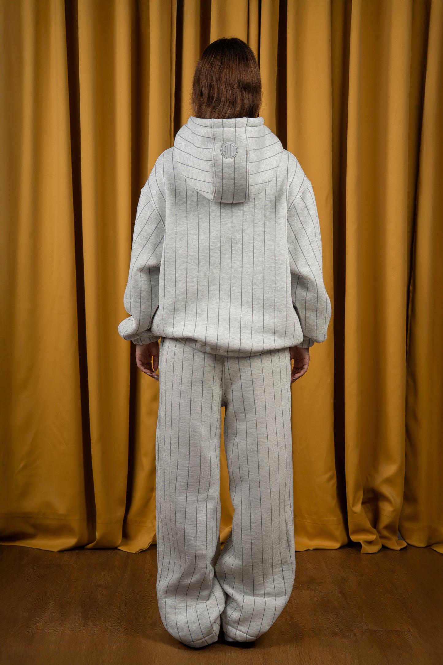 Graphite Striped Zipup