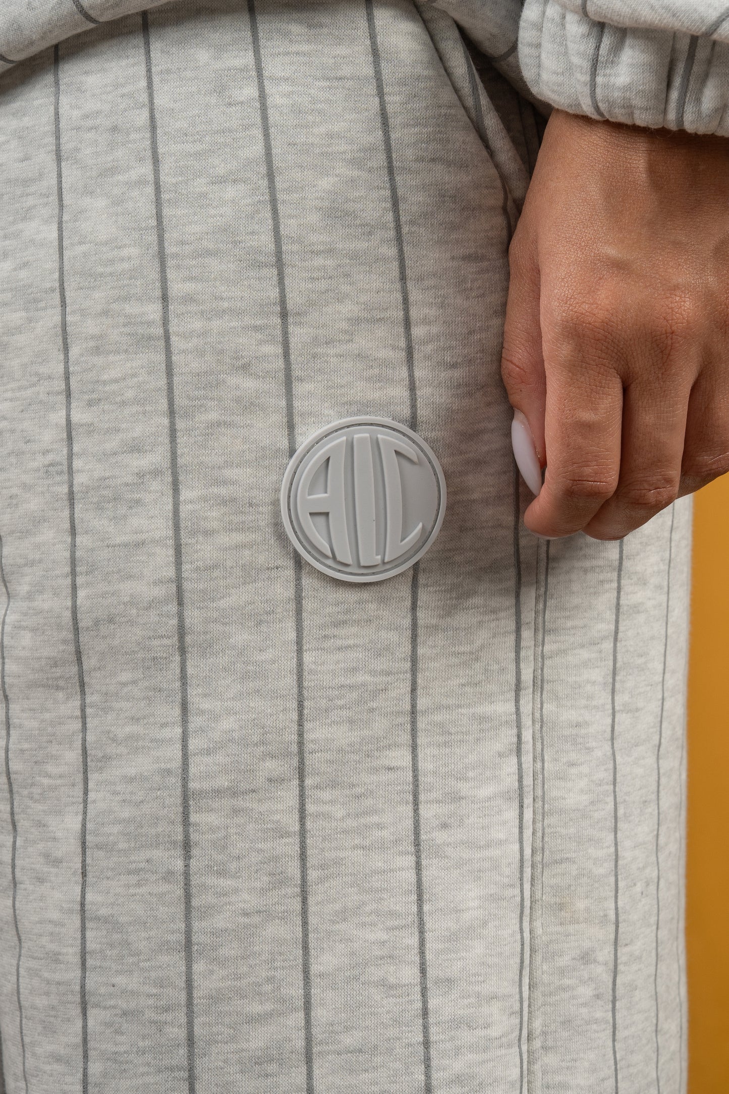 Graphite Striped Sweatpants