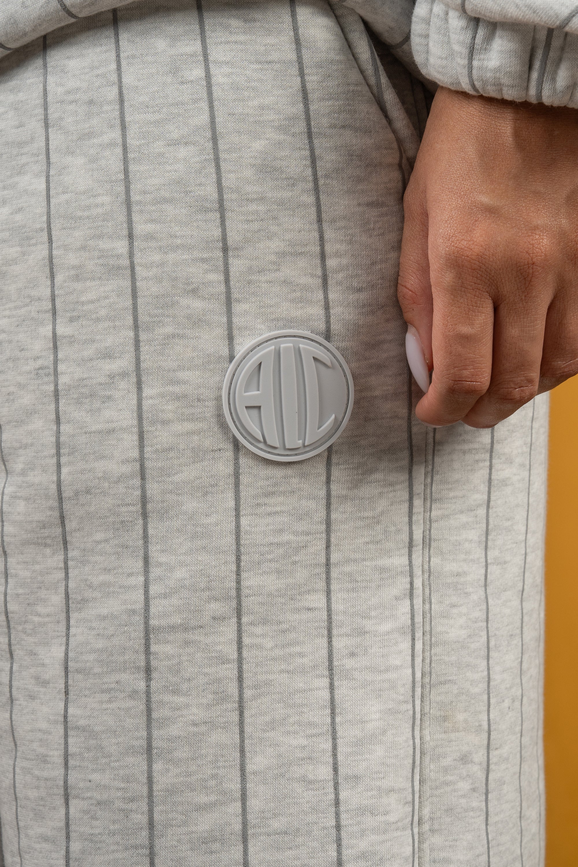 Graphite Striped Sweatpants-7