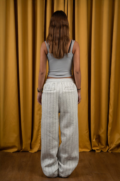 Graphite Striped Sweatpants