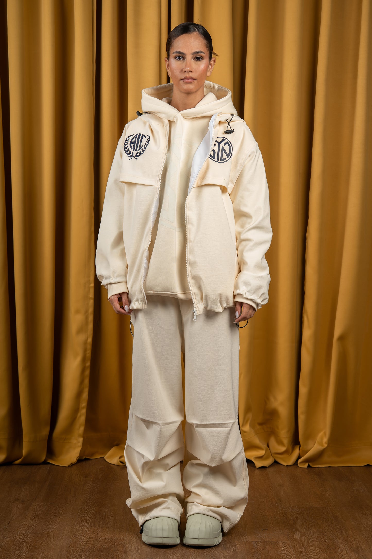 Chalk Windbreaker Jacket