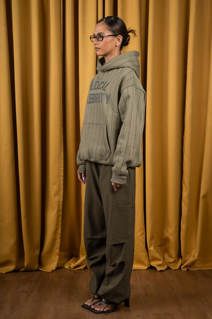 Olive Parachute Cargos