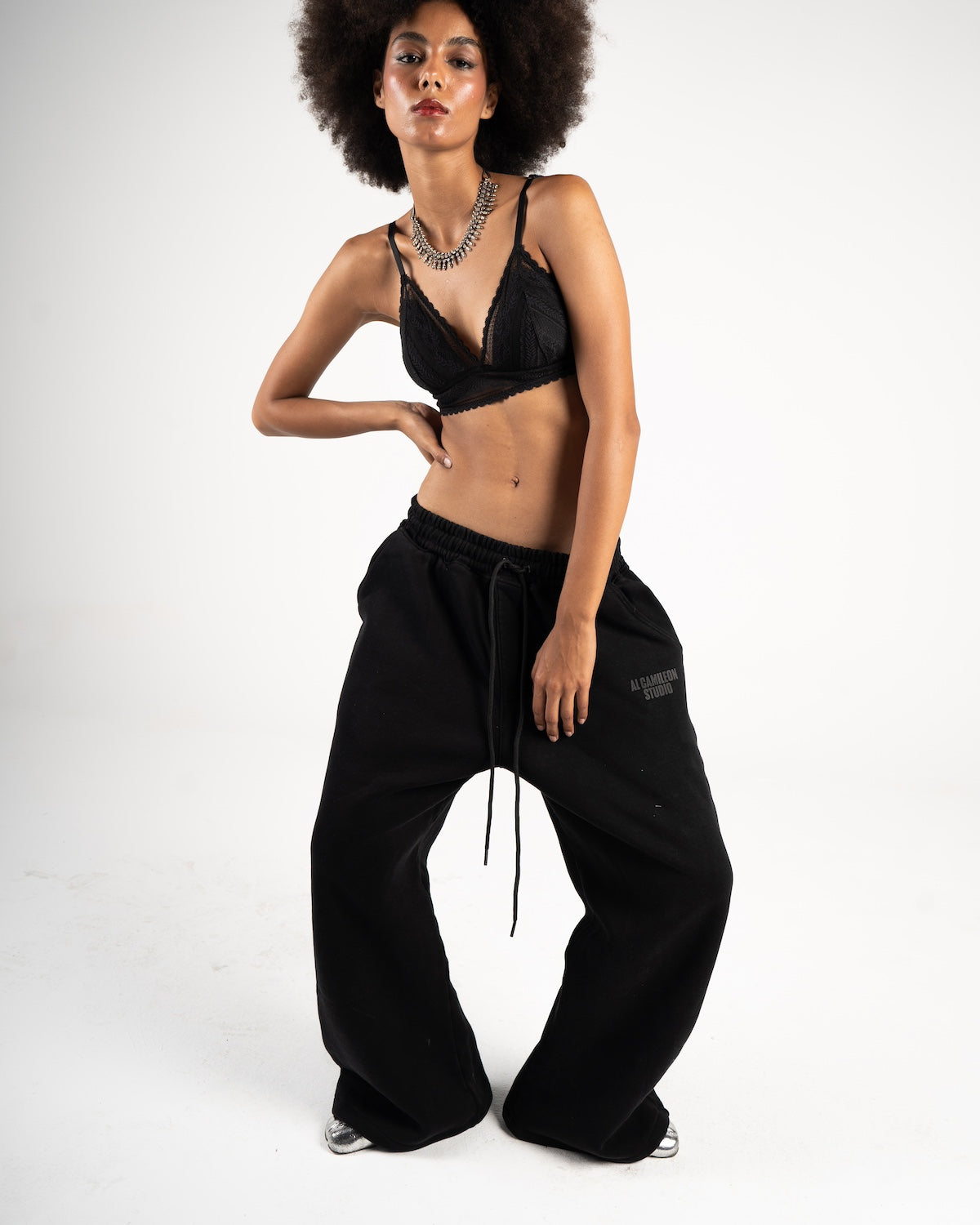 ALC Essential Black Sweatpants-5