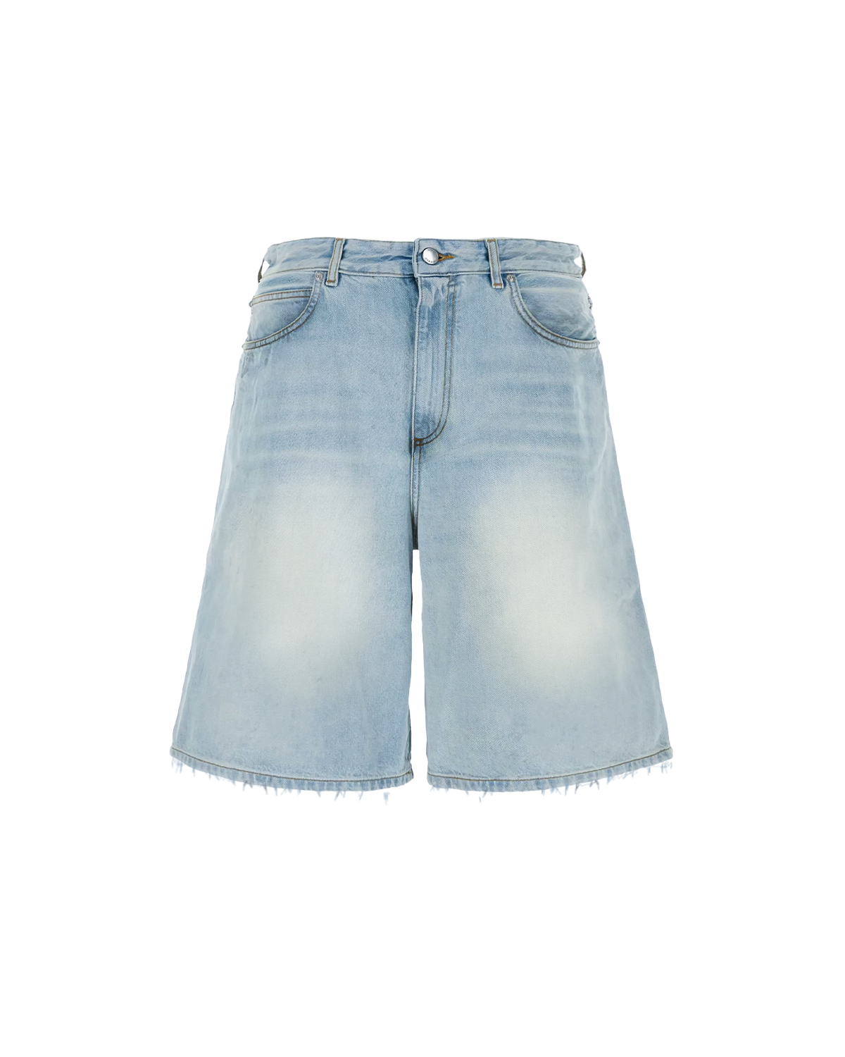 Medium Wash Embossed Jorts