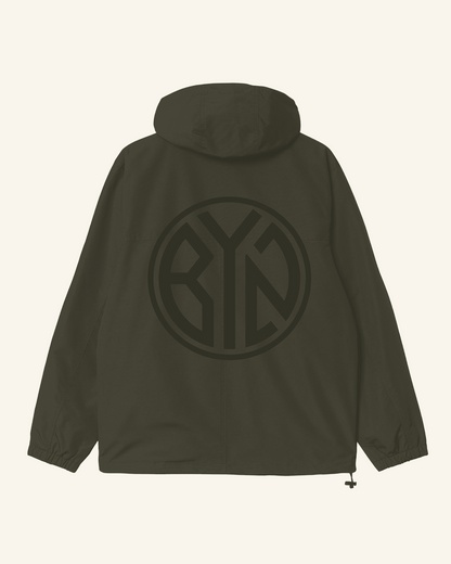 Olive X Brown Oak Reversible Windbreaker Jacket