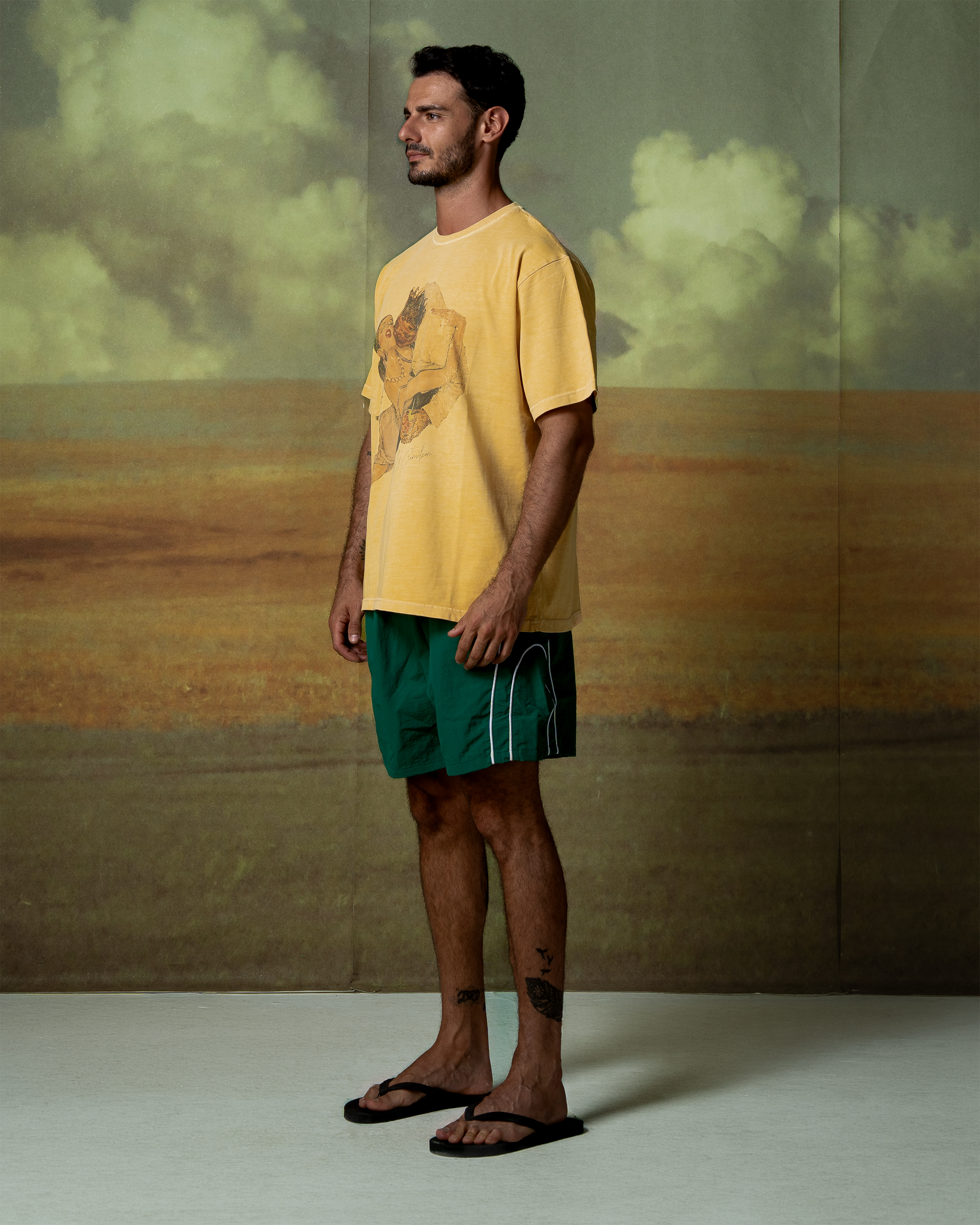The Last Waltz Washed Yellow T-shirt-6