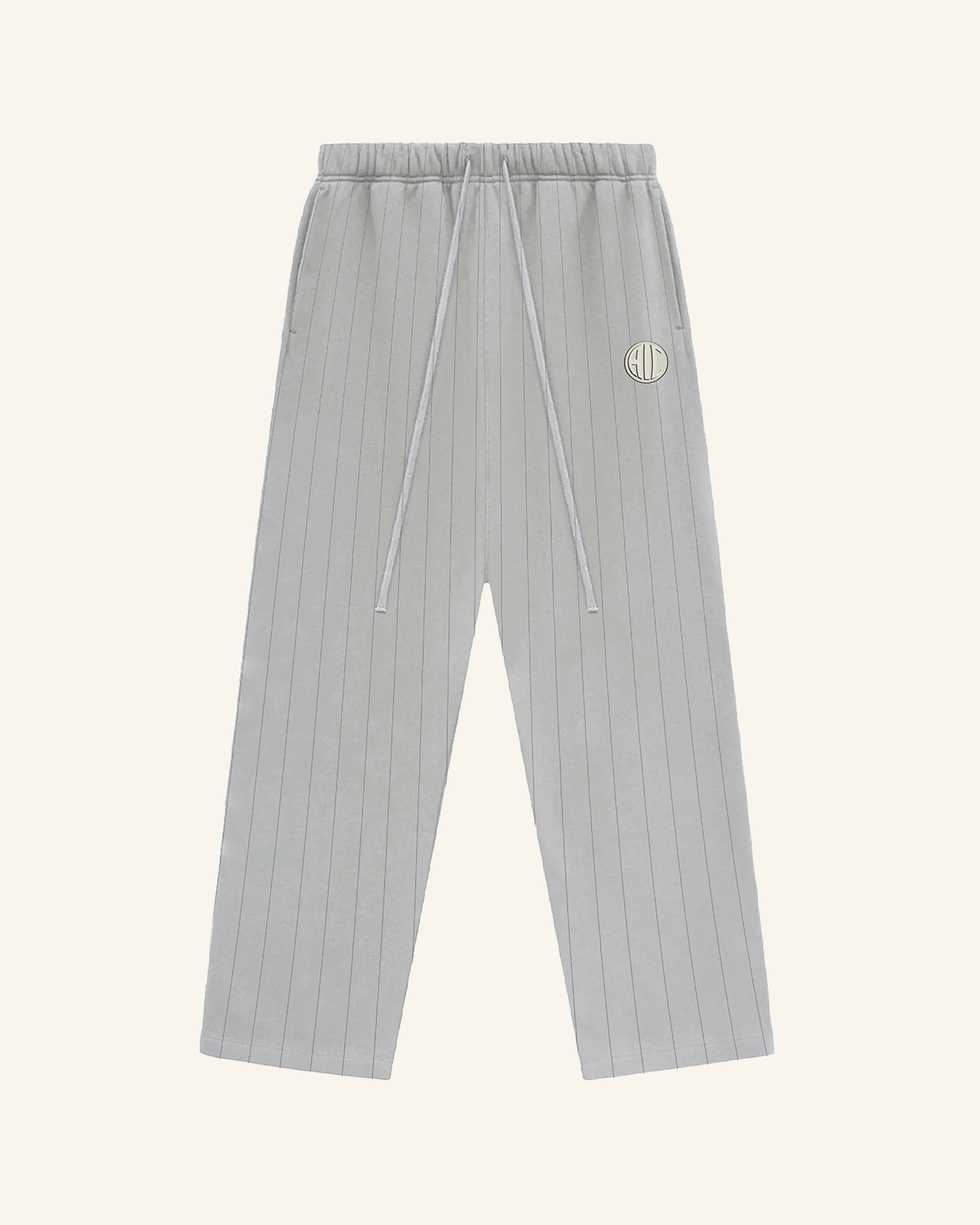 Graphite Striped Sweatpants-1