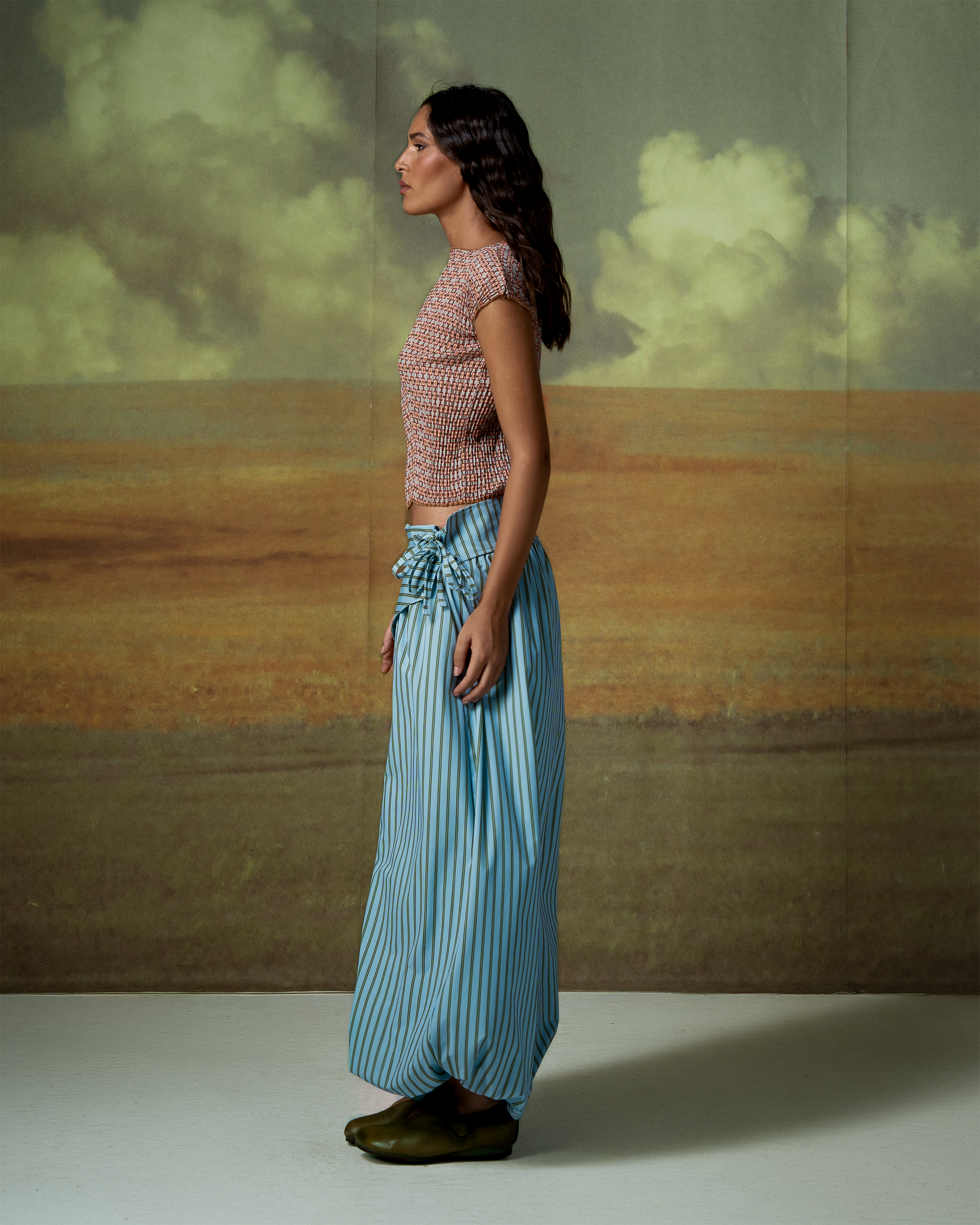 Harbor Striped Cloud Pants-3