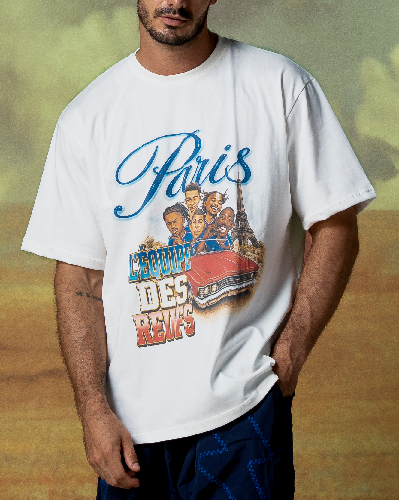 Allez les bleus White T-Shirt