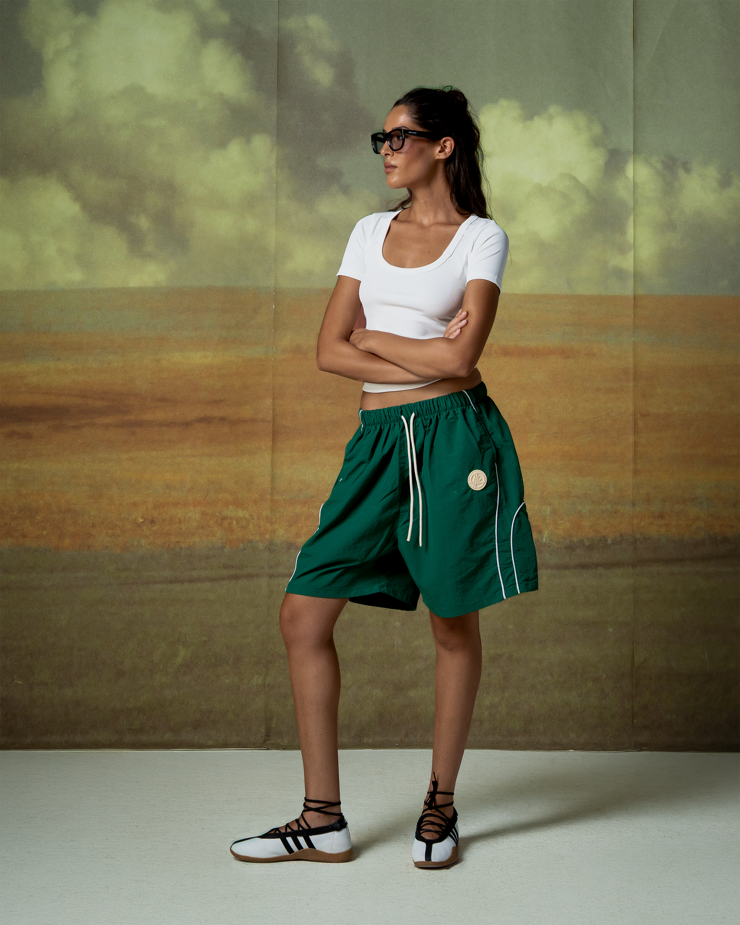 Forest Green Club Shorts