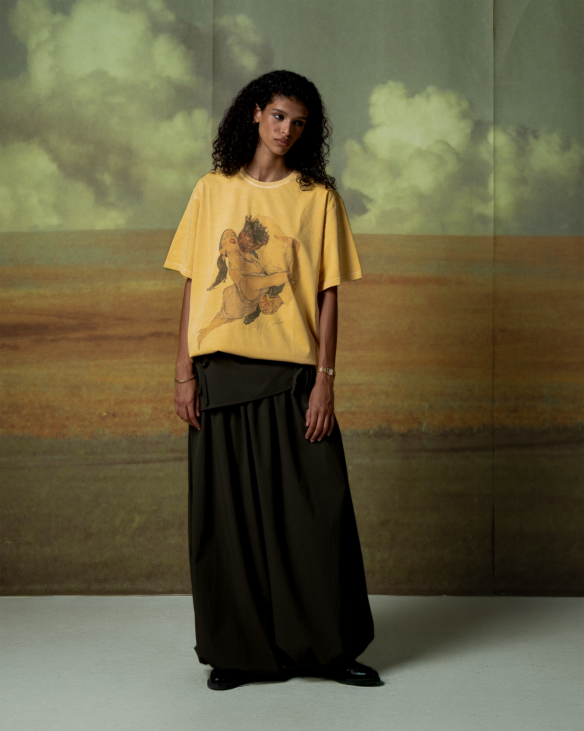 The Last Waltz Washed Yellow T-shirt