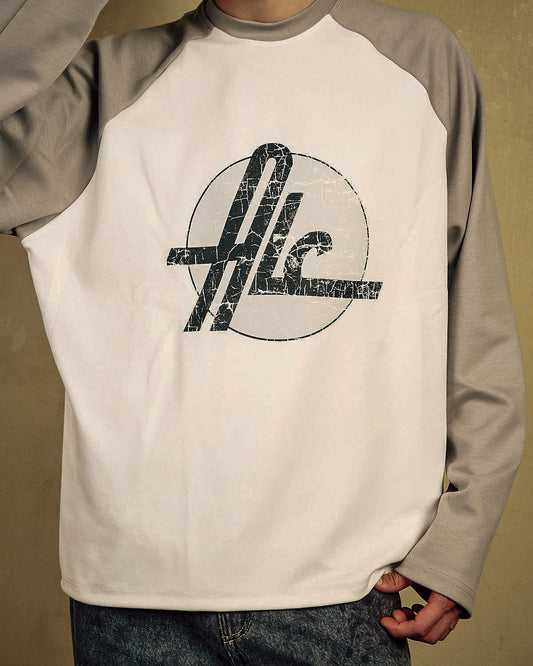 Graphite Long Sleeve Baseball T-Shirt