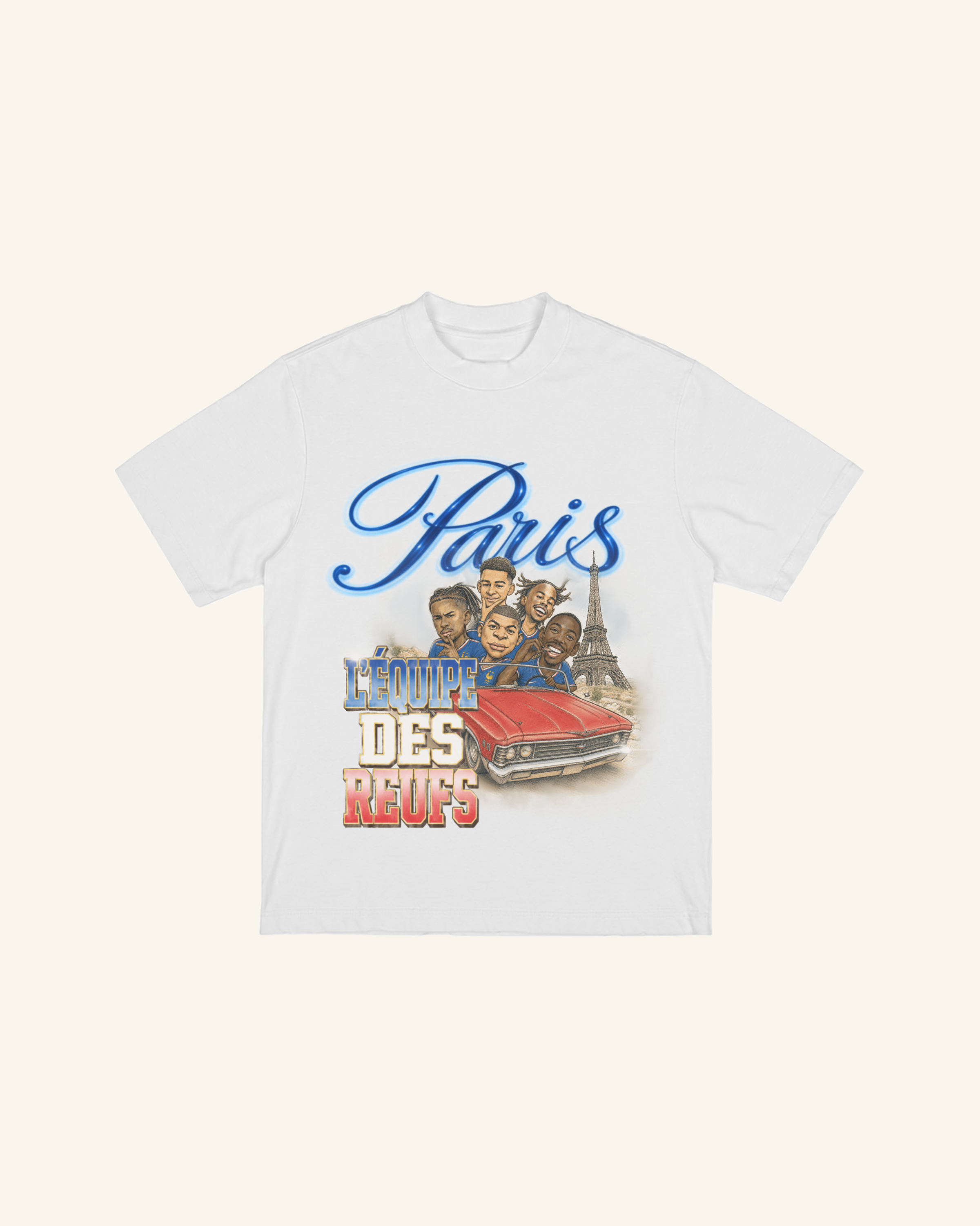 Allez les bleus White T-Shirt