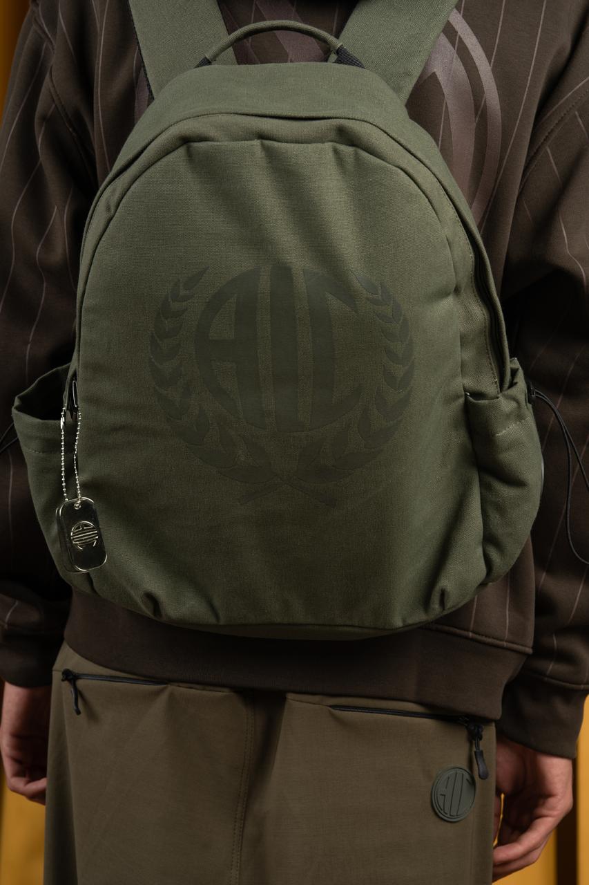 Olive Backpack-2