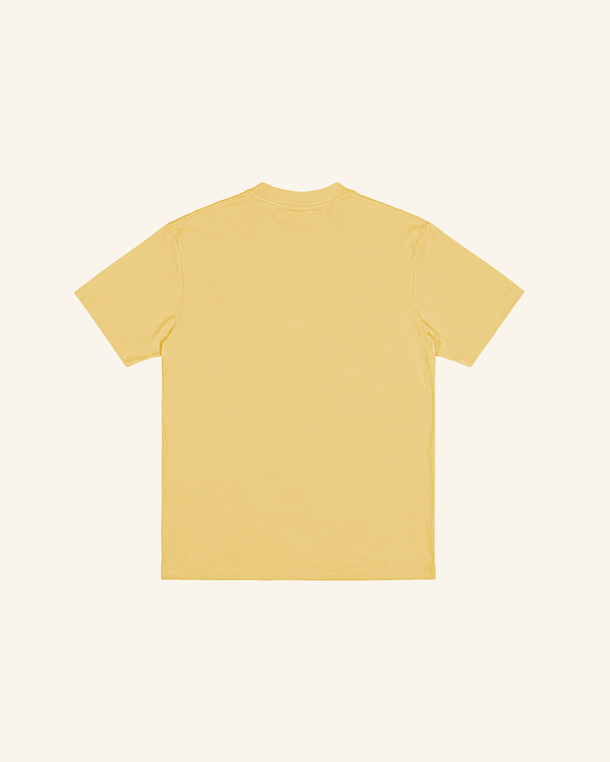 The Last Waltz Washed Yellow T-shirt-2
