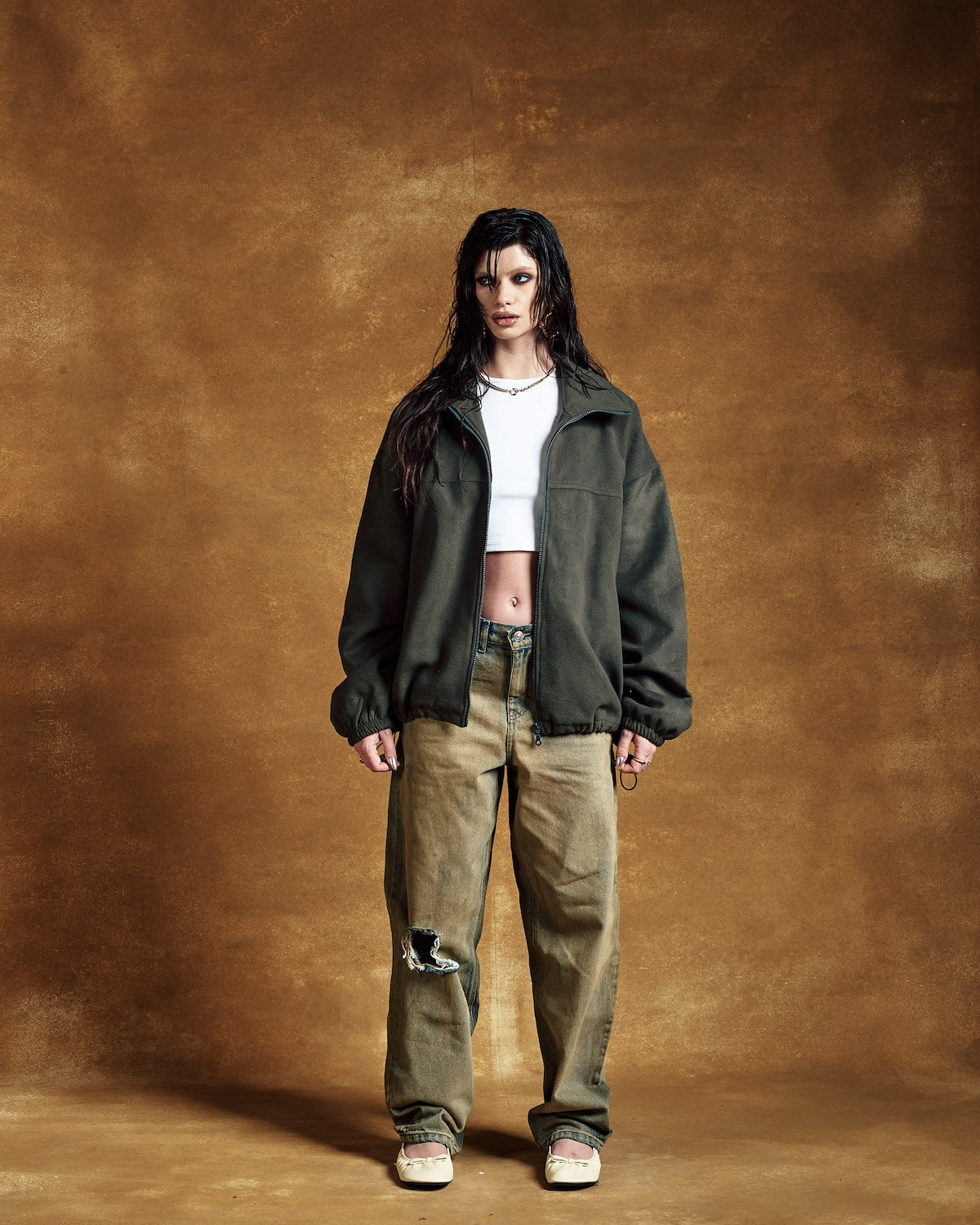 Lizard Trap Embossed Jacket-1