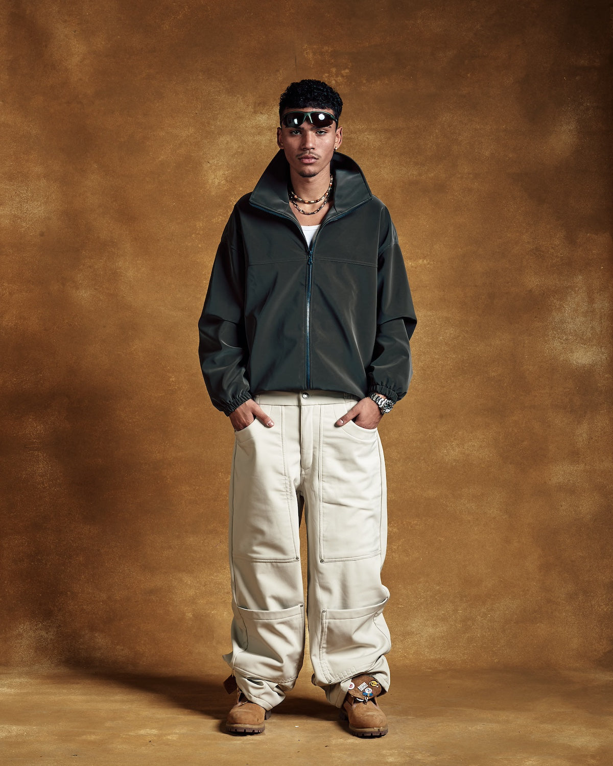 Sheep Trap Embossed Jacket-1