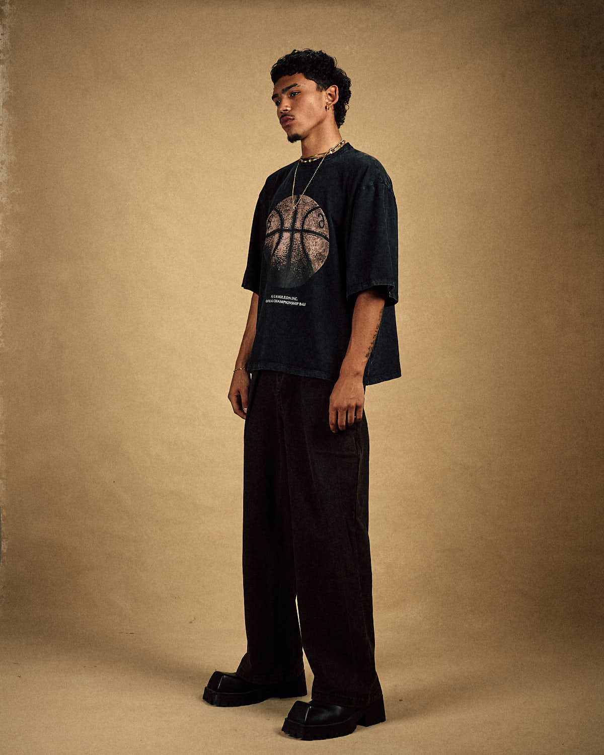 Washed Basketball T-shirt-4