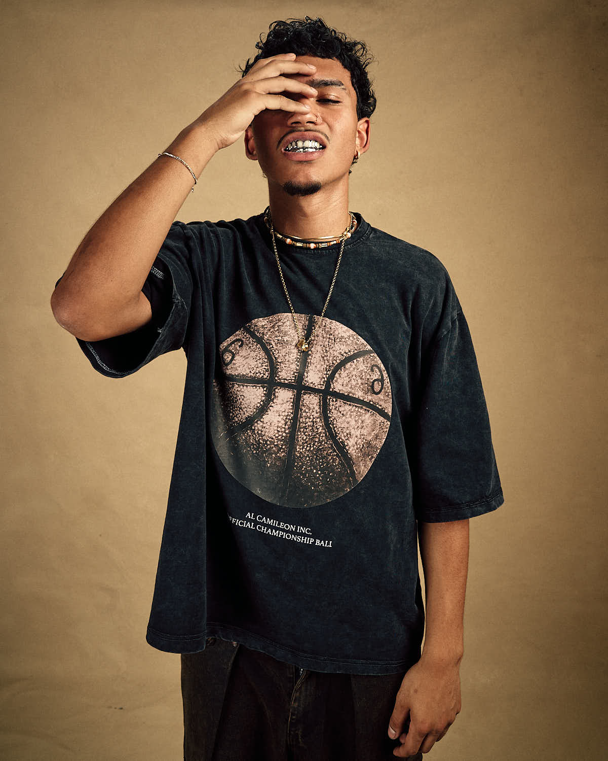 Washed Basketball T-shirt-2