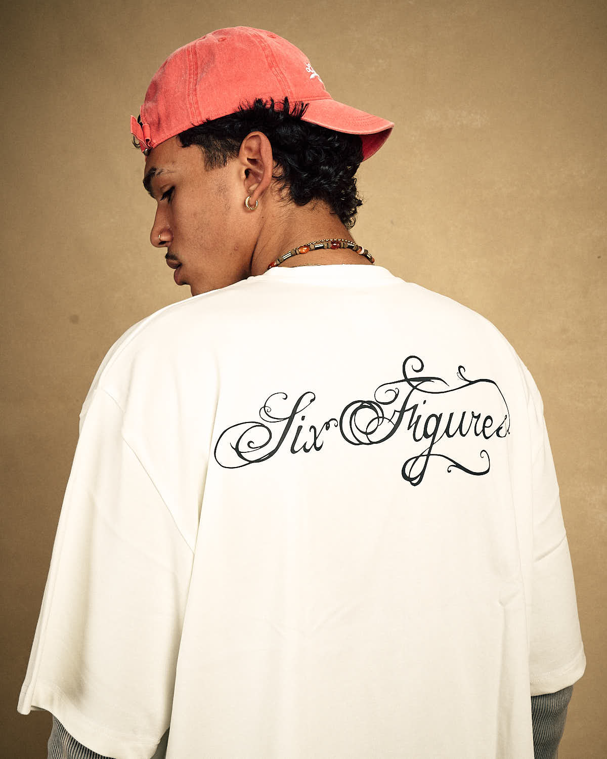 Mustang Signature Tee In White-2