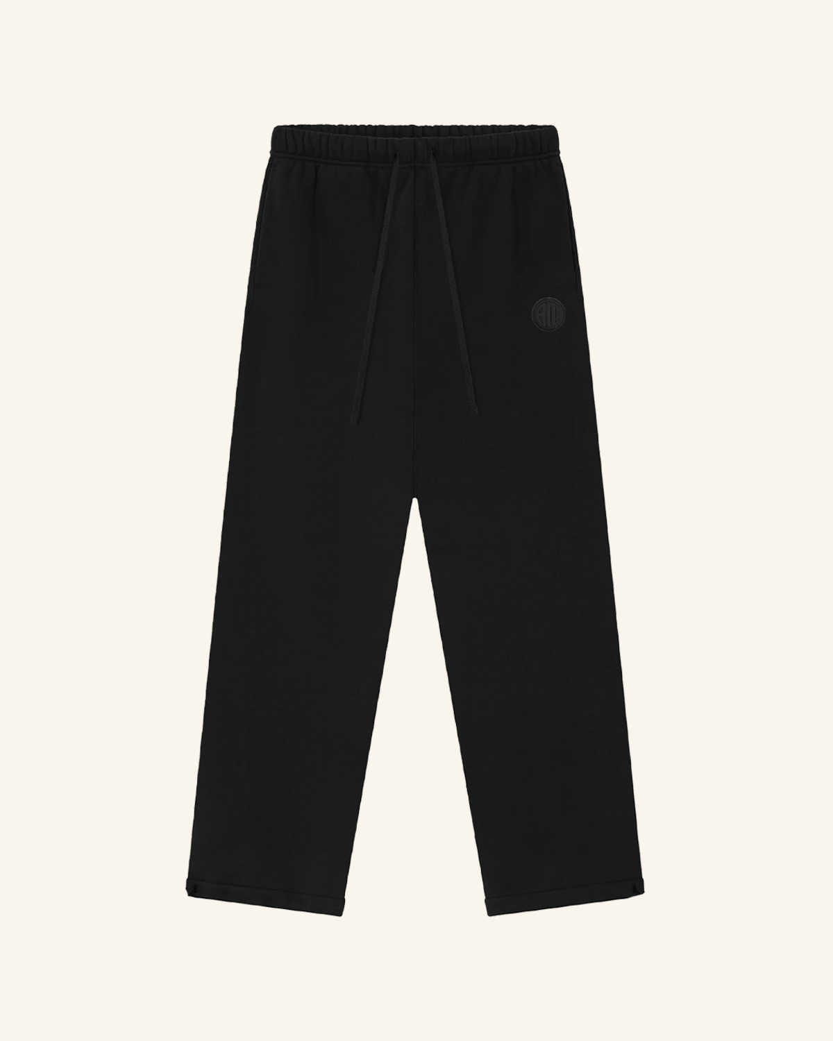 Lights Out Black Sweatpants-1