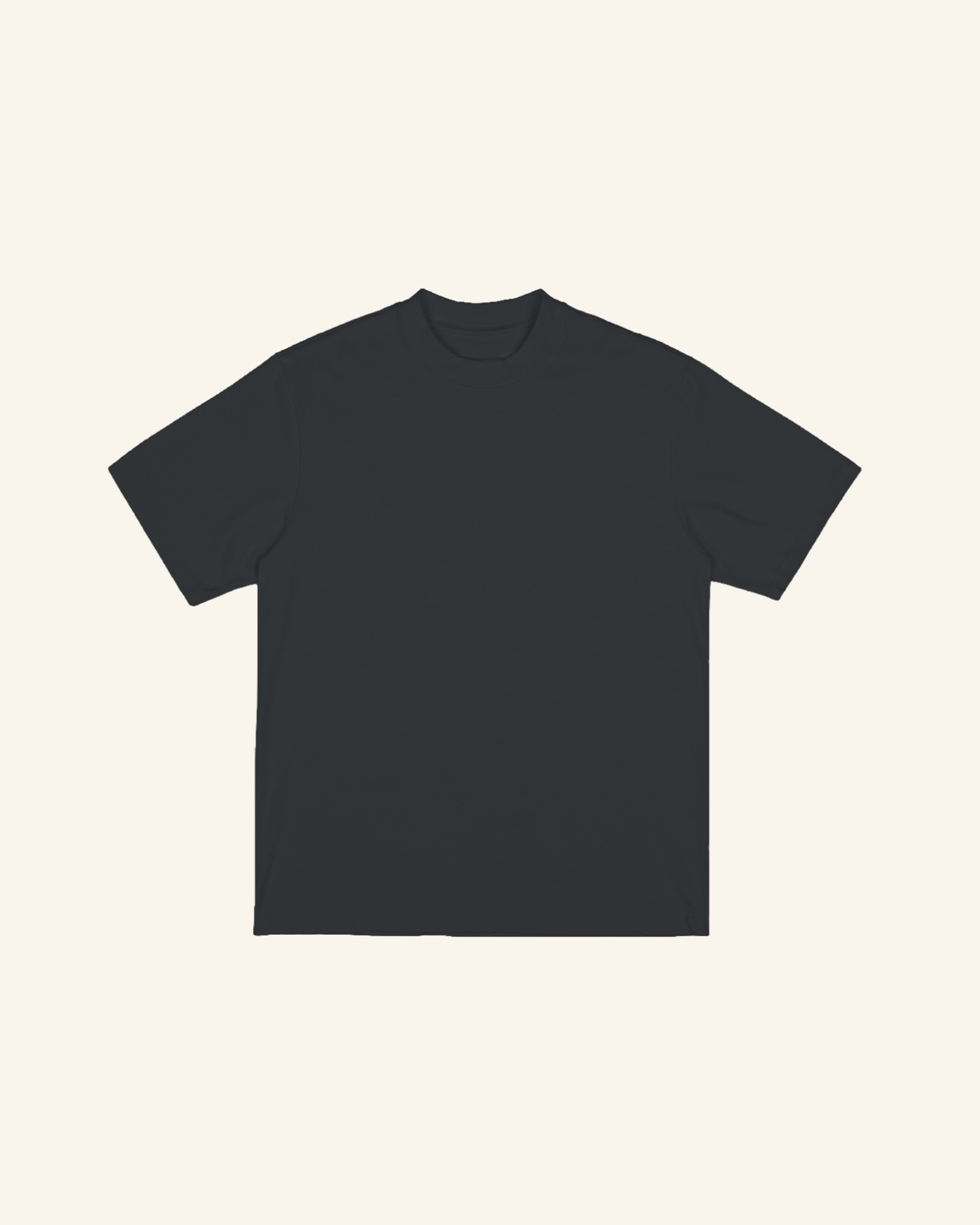 Scorched Washed Black T-Shirt-2