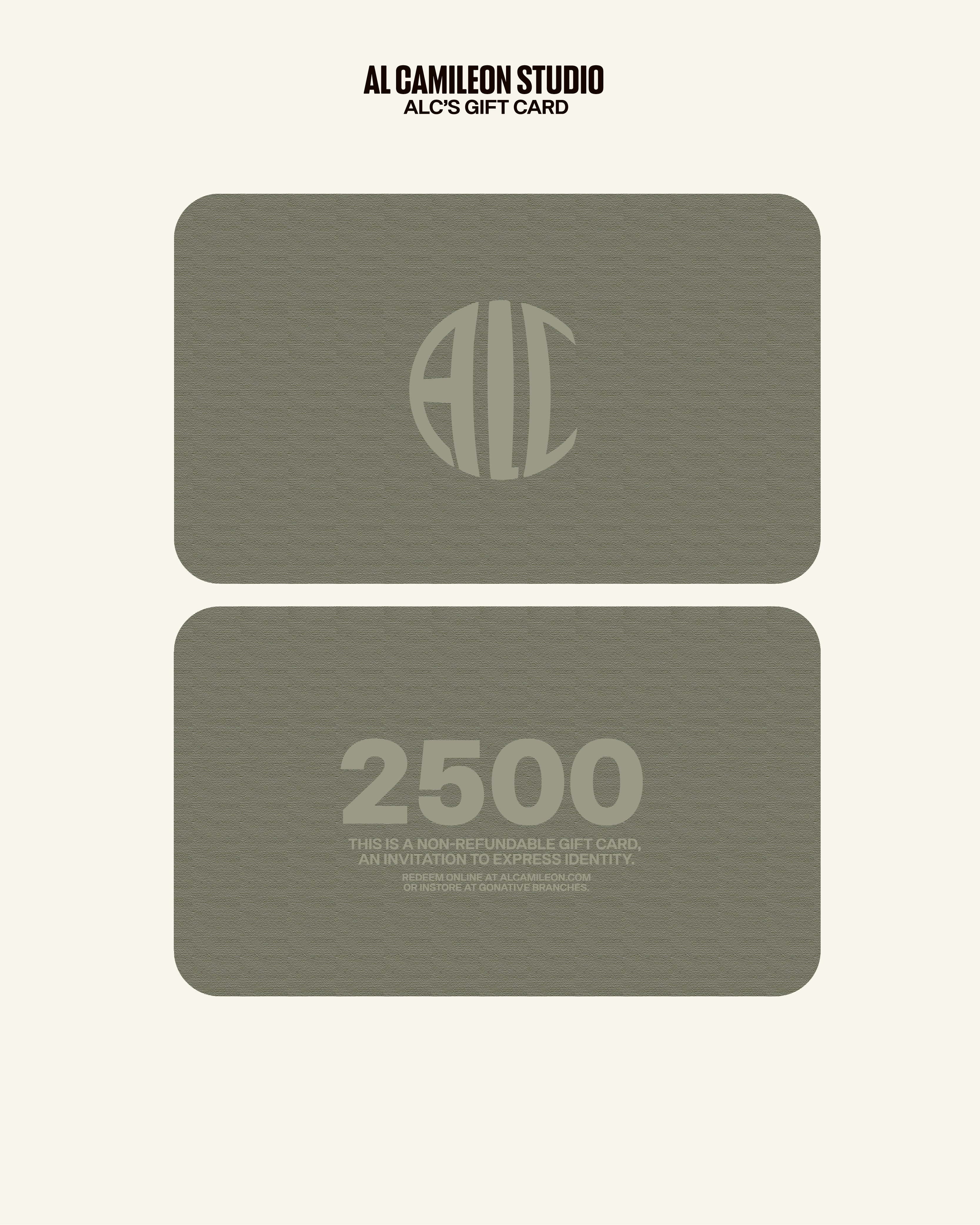 Al Camileon Studio Gift Card-3