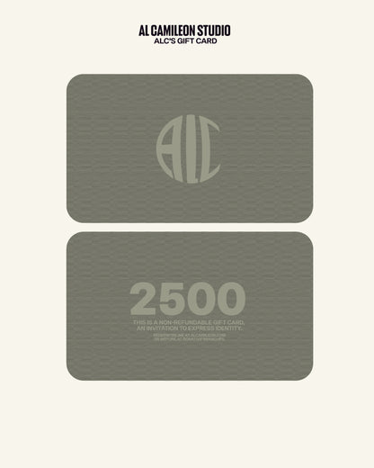 Al Camileon Studio Gift Card