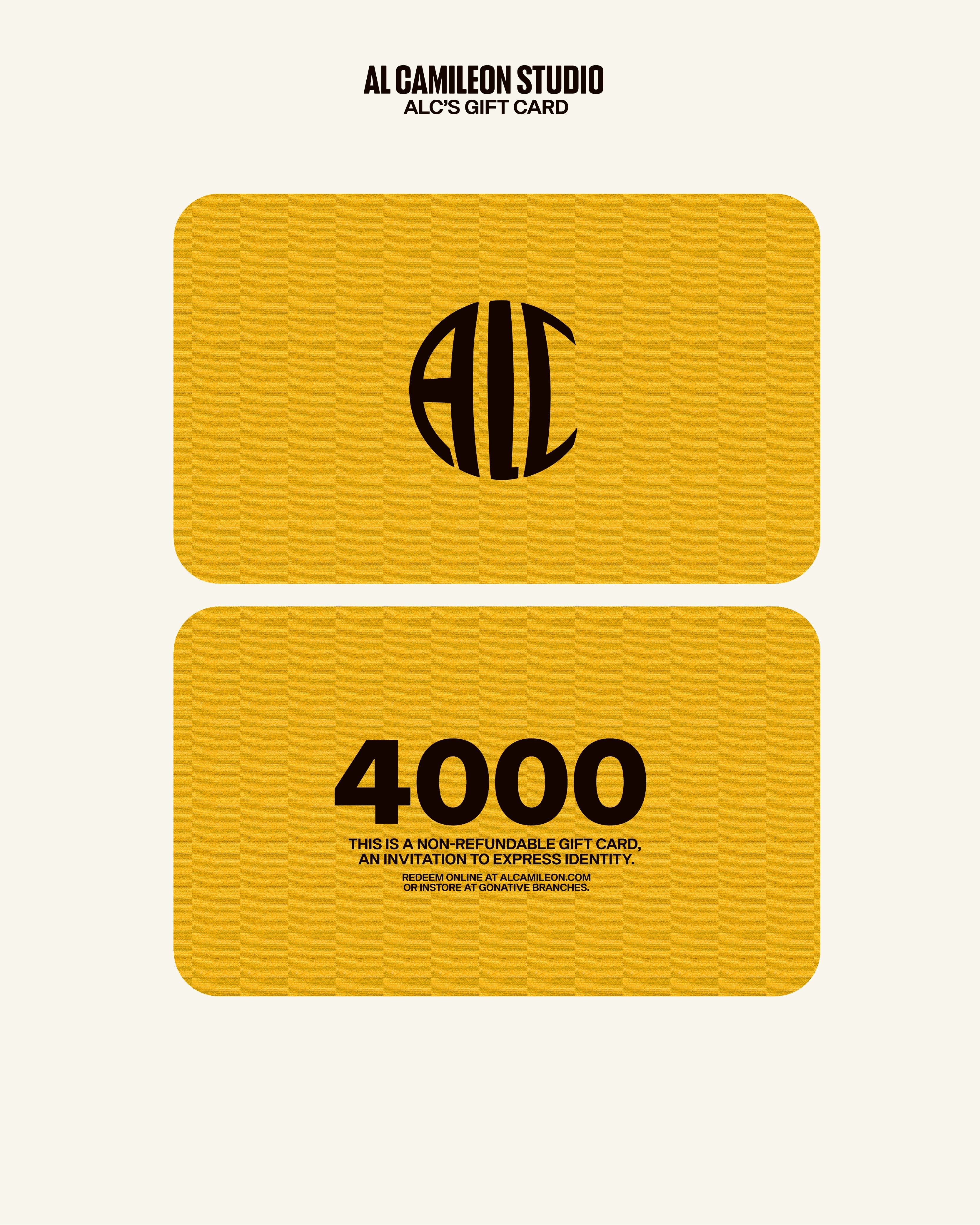 Al Camileon Studio Gift Card-4