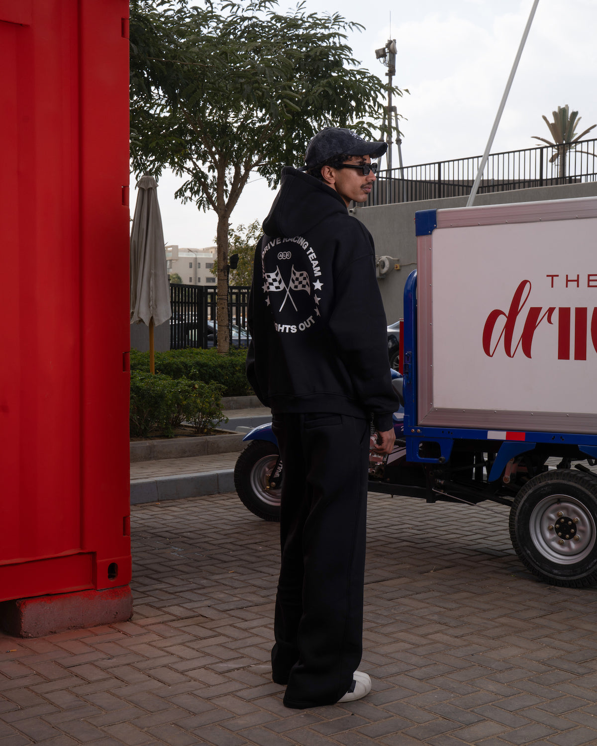 "Lights Out" Black Sweatpants