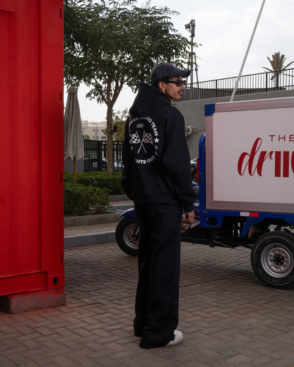 "Lights Out" Black Sweatpants