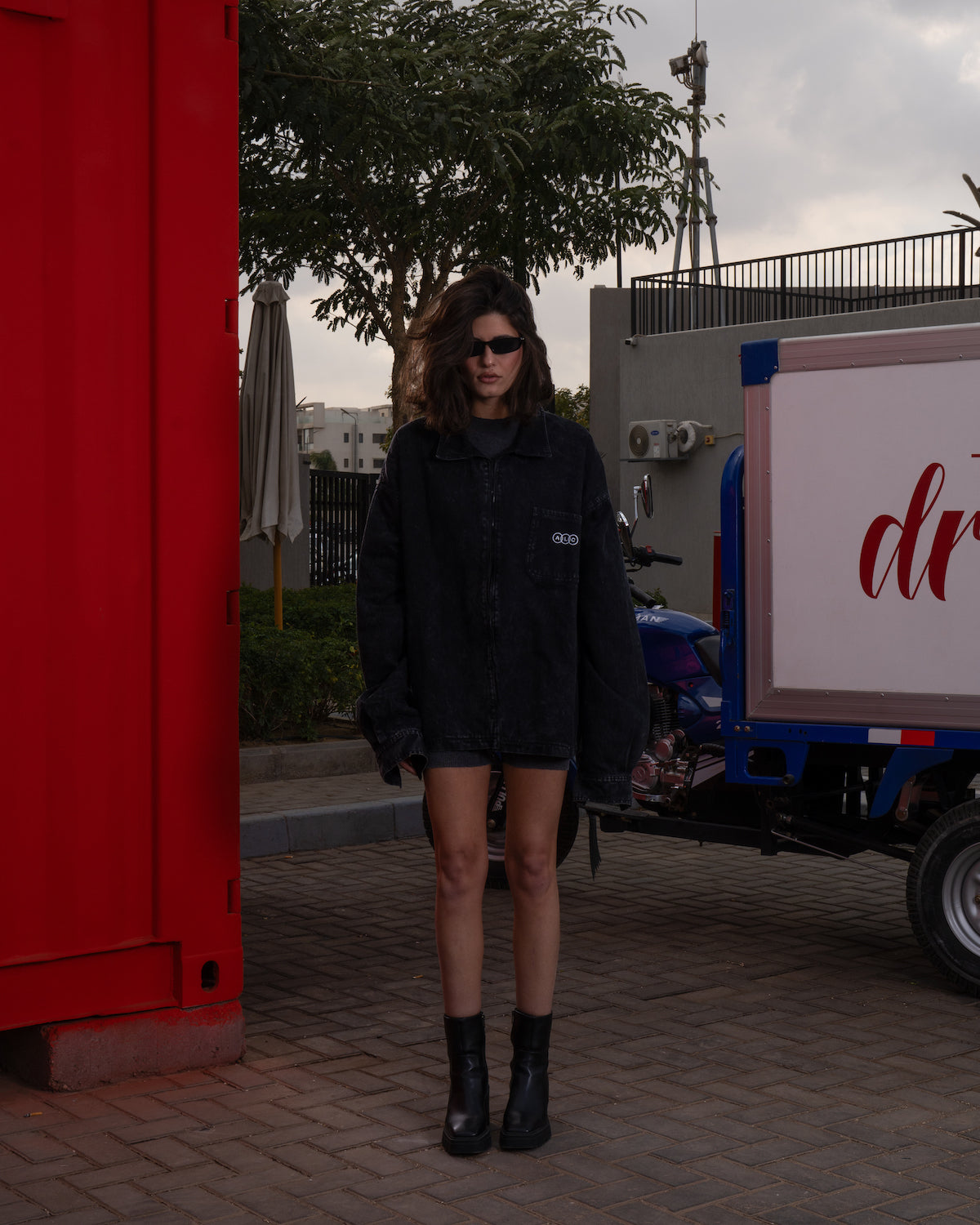 Black Denim Jacket-3
