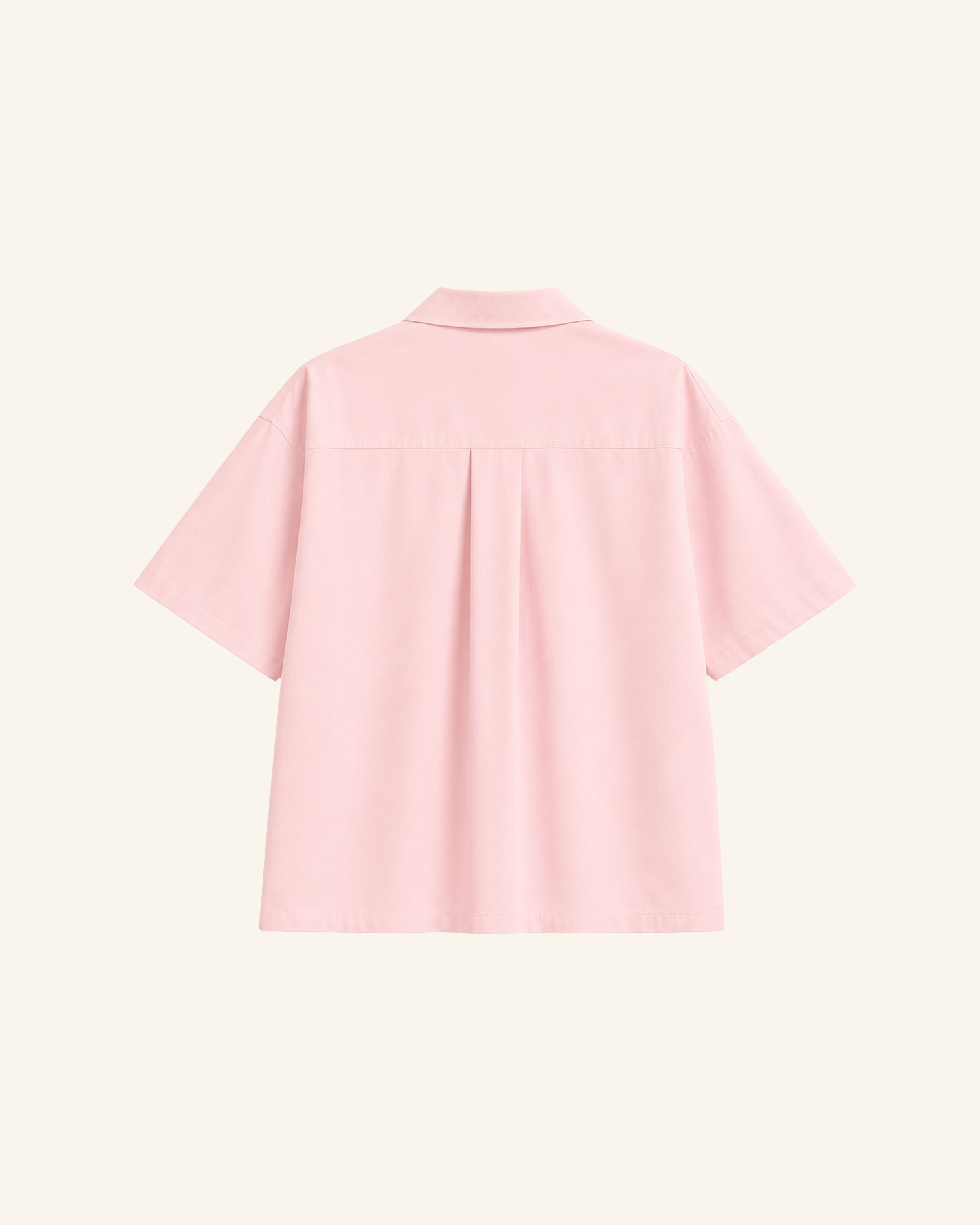 Pastel Pink Sandwash Shirt-4