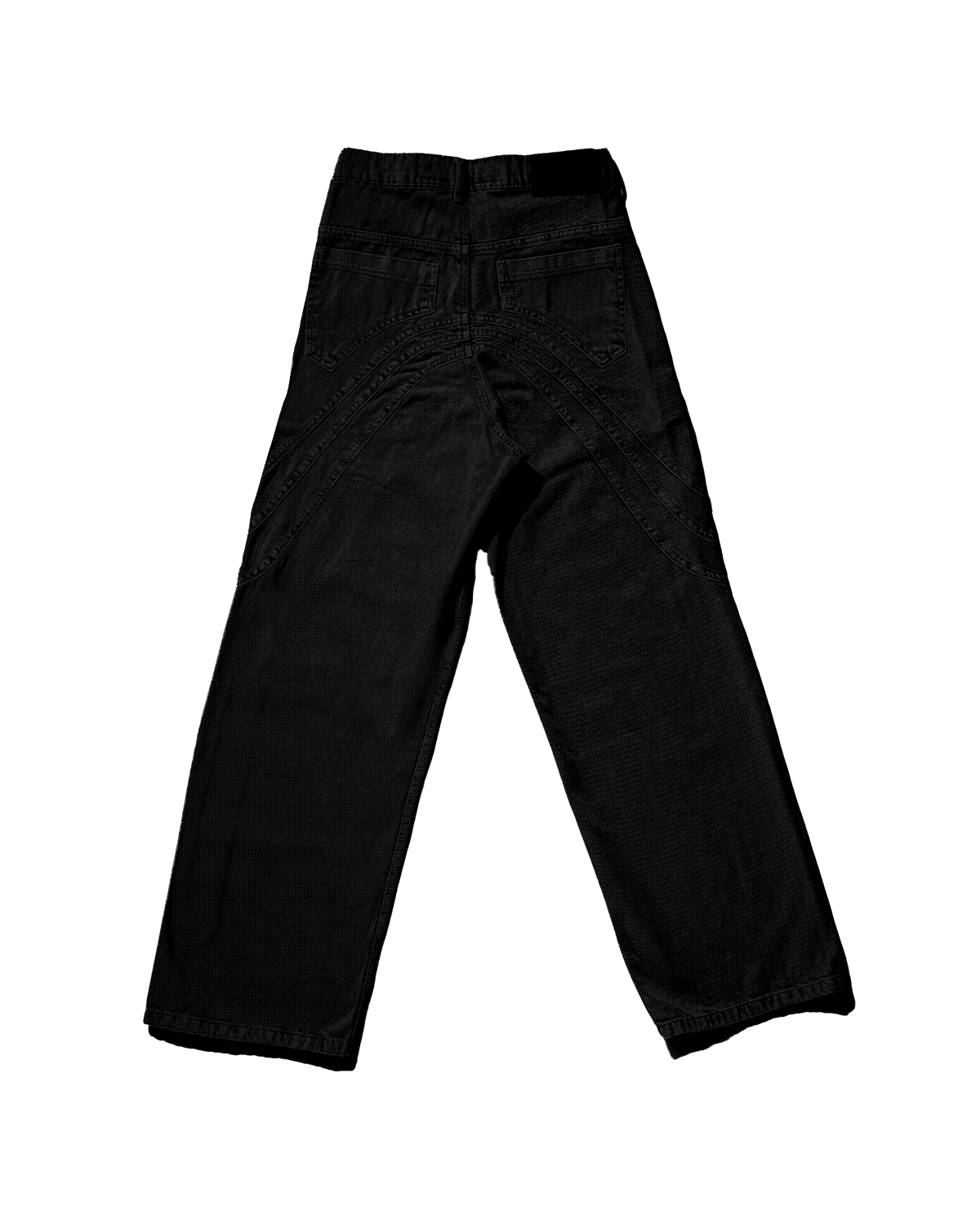 Black Three-Way Denim