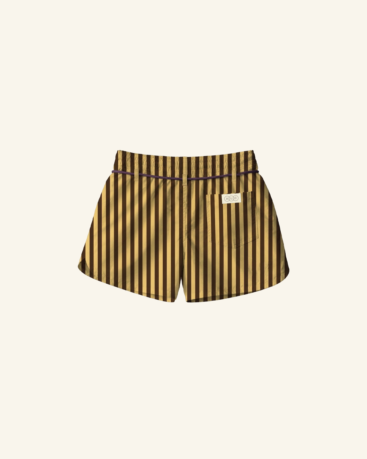 Dune Striped Drawstring Shorts-9